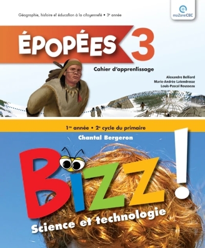 Ensemble Bizz/Épopées 4e année - Cahier d'apprentissage | 