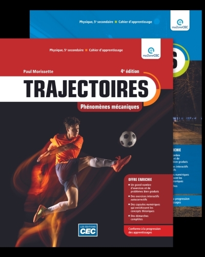 Trajectoires
Sciences 5e secondaire - Cahier d'apprentissage - Version papier | 