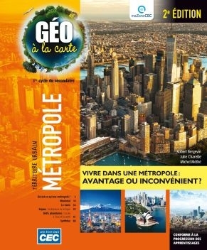 Géo à la carte - Fascicule Métropole 2e Éd. MAJ 1er cycle (Ensemble papier et numérique 1 an) | 