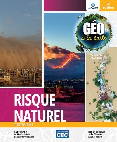 Géo à la carte 3e éd. Fascicule Risque Naturel - Ensemble papier et numérique (1 an) | 