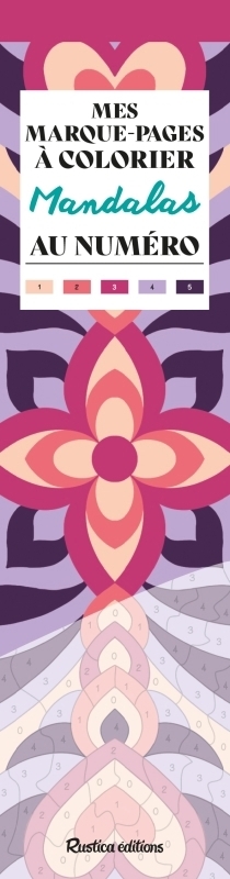 Mandalas : mes marque-pages à colorier au numéro | Zottino, Marica (Illustrateur)