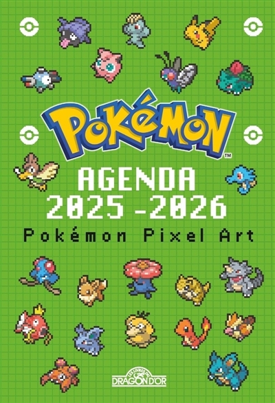 Pokémon : Agenda 2025-2026 : Pixels | The Pokémon Company (Auteur)