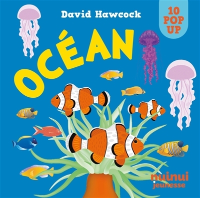 Océan : 10 pop-up | Hawcock, David (Auteur)