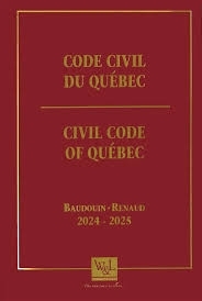 Code civil du Québec 2024-2025 | Baudouin, Jean-Louis