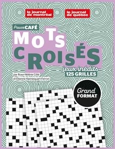 Pause-café : Mots croisés (Grand format) T.01 | Journal de Montréal