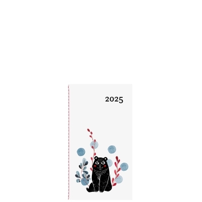 Agenda Mini Ours Annuel 2025 | Agenda et Calendrier et journaux intime