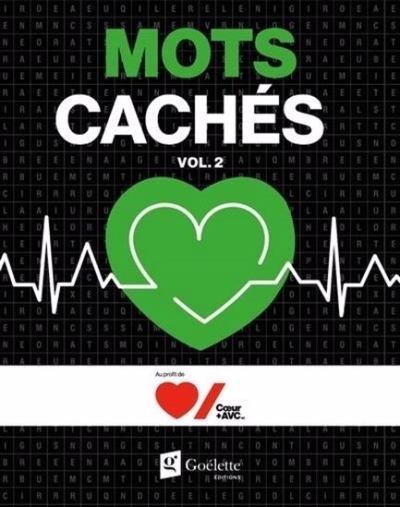 Mots cachés vol 2 : fondation du coeur et avc | Collectif (Auteur)