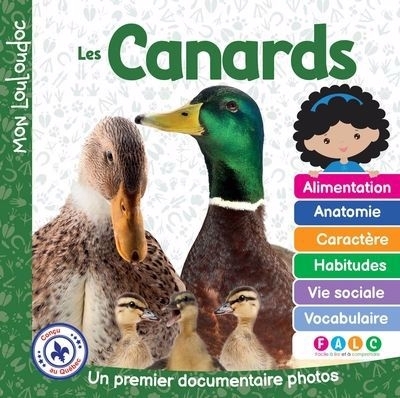 Les canards : Un premier documentaire photos | Ouellet, Marie-Claude (Auteur)