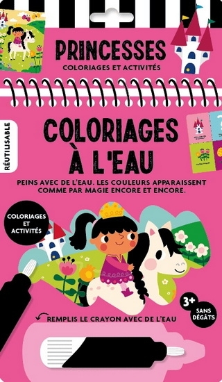 Coloriage a l'eau - Princesse | collectif