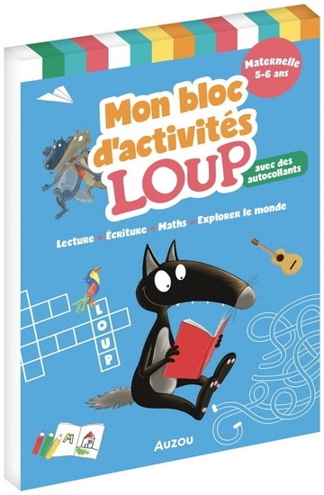 Mon bloc d'activités Loup - Maternelle | Lallemand, Orianne