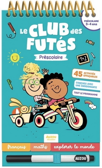 Le club des futés - préscolaire | Alcouffe, Christine