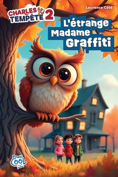 Charles Tempête T.02 - L'étrange madame Graffiti | Côté, Laurence (Auteur)