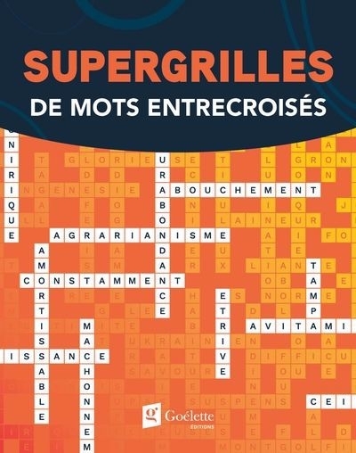 Supergrilles de mots entrecroisés | 