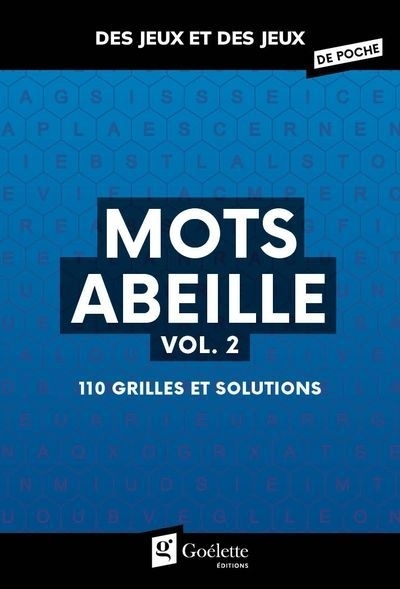 Mots abeille vol. 2 : 110 grilles et solutions | 