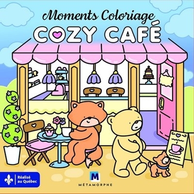 Moments coloriages - Cozy Café | Collectif (Auteur)