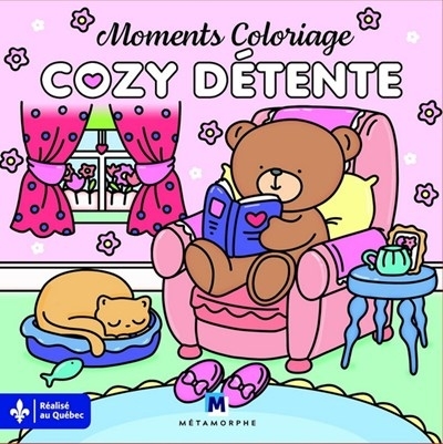 Moments coloriages - Cozy détente | Collectif (Auteur)