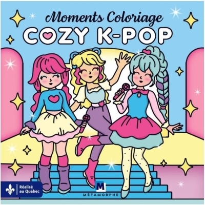 Moments Coloriages - Cozy K-POP | Collectif (Auteur)