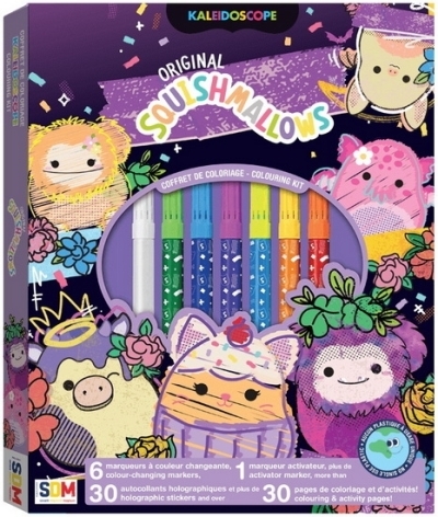 Squishmallows : Coffret de coloriage Tutti Frutti | COLLECTIF