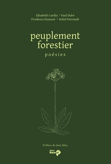 Peuplement forestier - Poésies | Cardin, Elisabeth