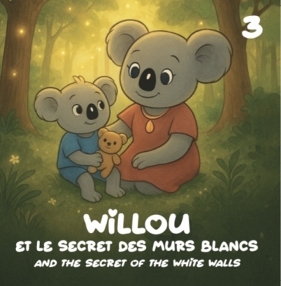 Le monde magique de Fanie et Willou T.03 - Willou et le secret des murs blancs (Français/Anglais) | Stéphanie Côté