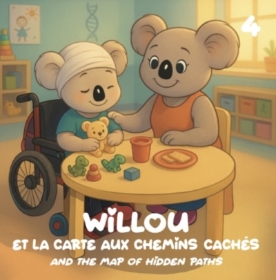 Le monde magique de Fanie et Willou T.04 - Willou et la carte aux chemins cachés (Français/Anglais) | Stéphanie Côté