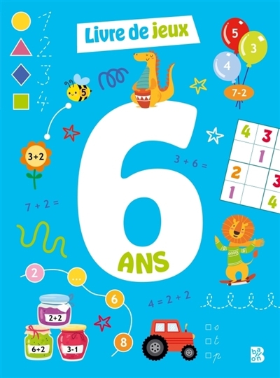 Mon livre de jeux 6 ans | 