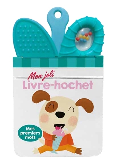 Mon joli livre hochet : Mes premiers mots | 