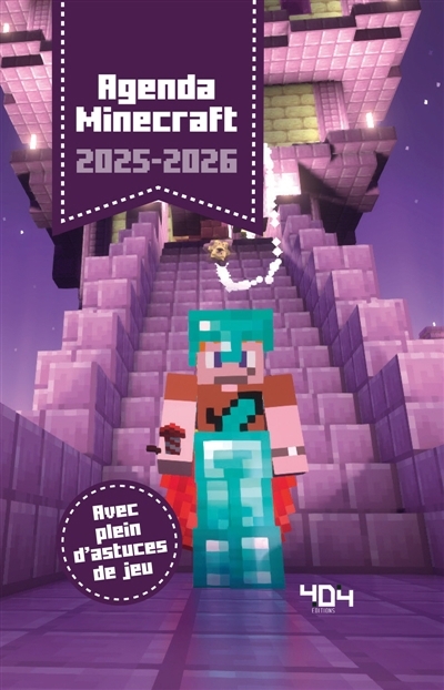 Agenda Minecraft 2025-2026 | Pilet, Stéphane (Auteur)