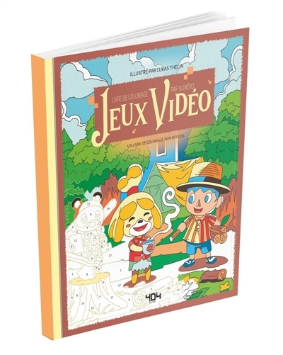 Coloriages par numéro : Jeux vidéo | Thelin, Lukas