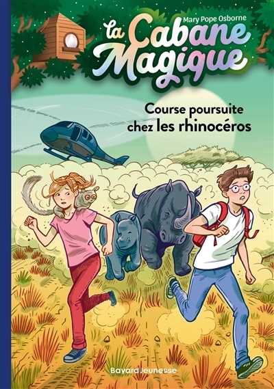cabane magique (La) T.58 - Course poursuite chez les rhinocéros | Osborne, Mary Pope (Auteur) | Masson, Philippe (Illustrateur)