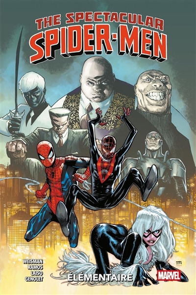 The spectacular Spider-Men T.02 - Élémentaire | Weisman, Greg (Auteur) | Ramos, Humberto (Illustrateur) | Laiso, Emilio (Illustrateur) | Genolet, Andres (Illustrateur)