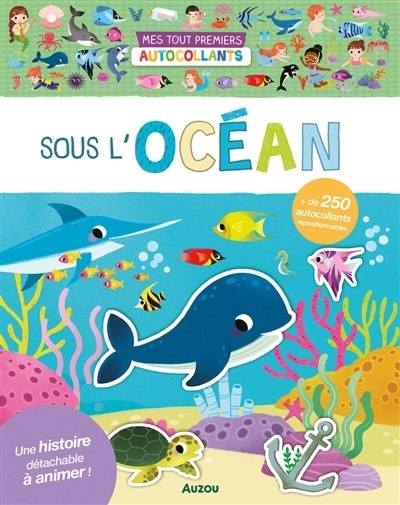 Mes tout premiers autocollants : Sous l'océan | Wu, Yi-Hsuan (Illustrateur)
