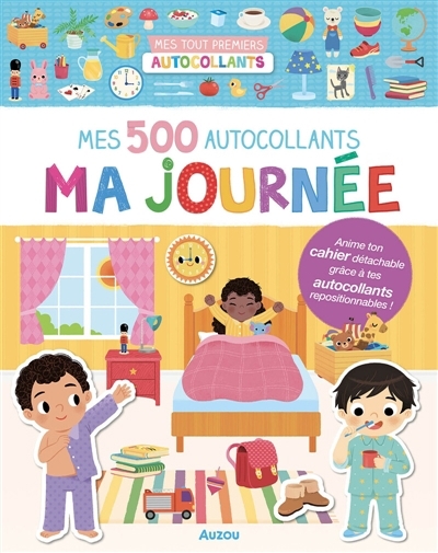 500 autocollants ma journée | Wu, Yi-Hsuan (Illustrateur)