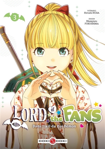 Lord of the fans : dans l'oeil du roi démon T.03 | Noda, Hiroshi (Auteur) | Fukushima, Masayasu (Illustrateur)