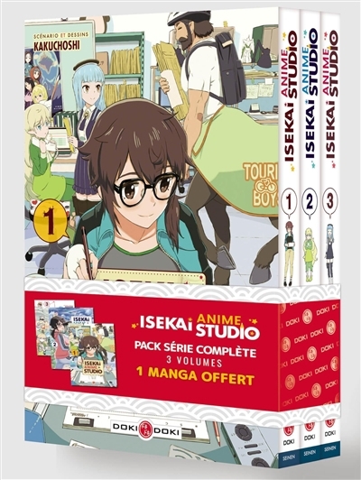 Isekai anime studio : pack promo :  T.01 à T.03 | Kakuchoshi (Auteur)