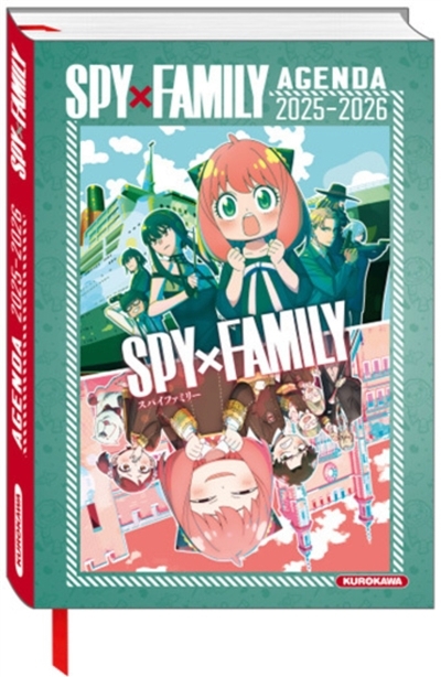 Agenda Spy x Family 2025-2026 | Endo, Tatsuya (Auteur)