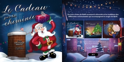 Le cadeau par la cheminée | Azouri, Carla